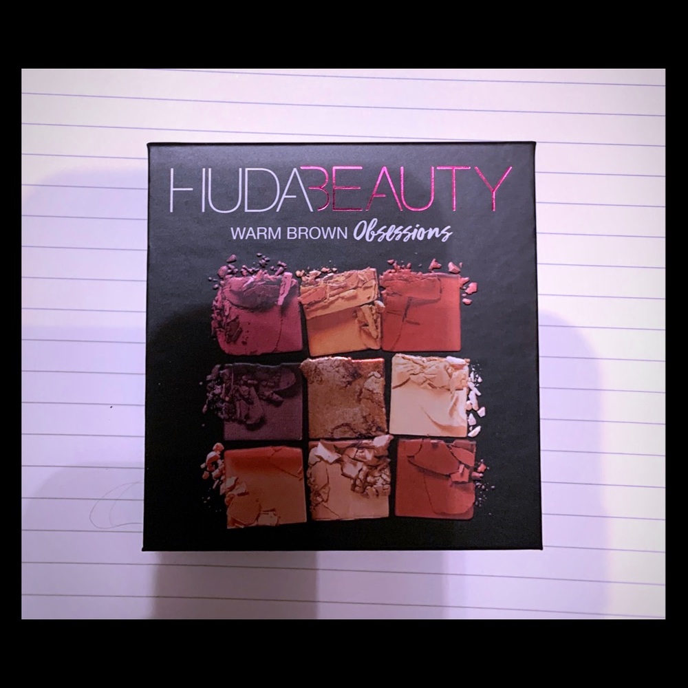 Huda Beauty Warm Brown Obsessions Palette